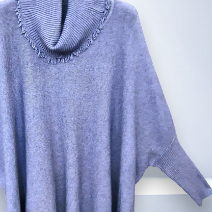 Maxi Maglia Collo Anello Amy