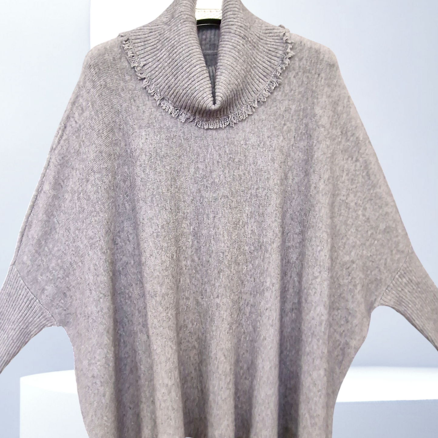 Maxi Maglia Collo Anello Avril