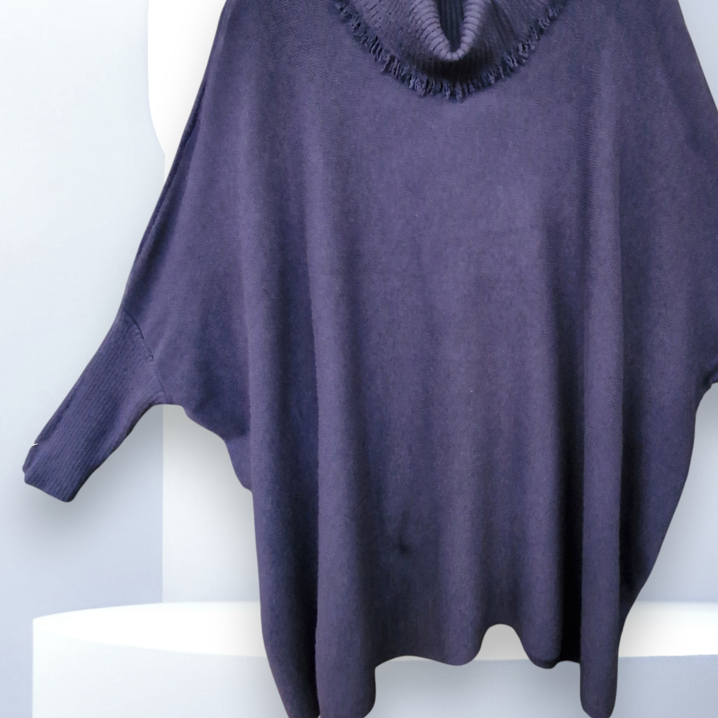 Maxi Maglia Collo Anello Adeline