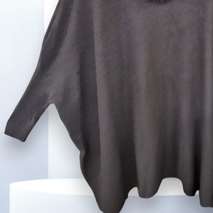 Maxi Maglia Collo Anello Arita