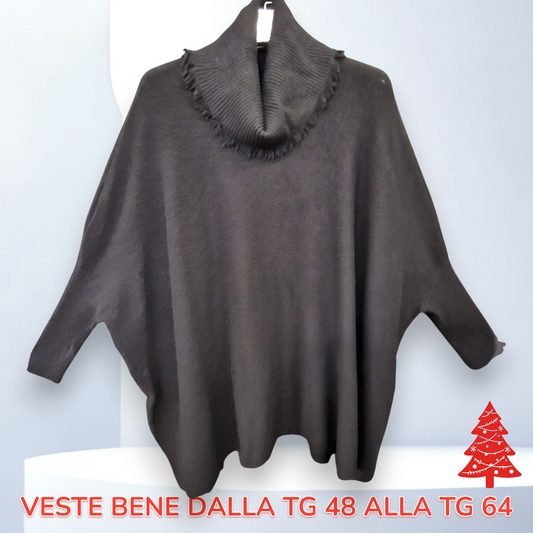 Maxi Maglia Collo Anello Arita
