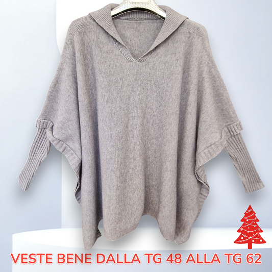 Maxi Maglia con Collo a Polo Spice