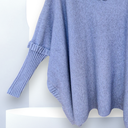 Maxi Maglia con Collo a Polo Sure