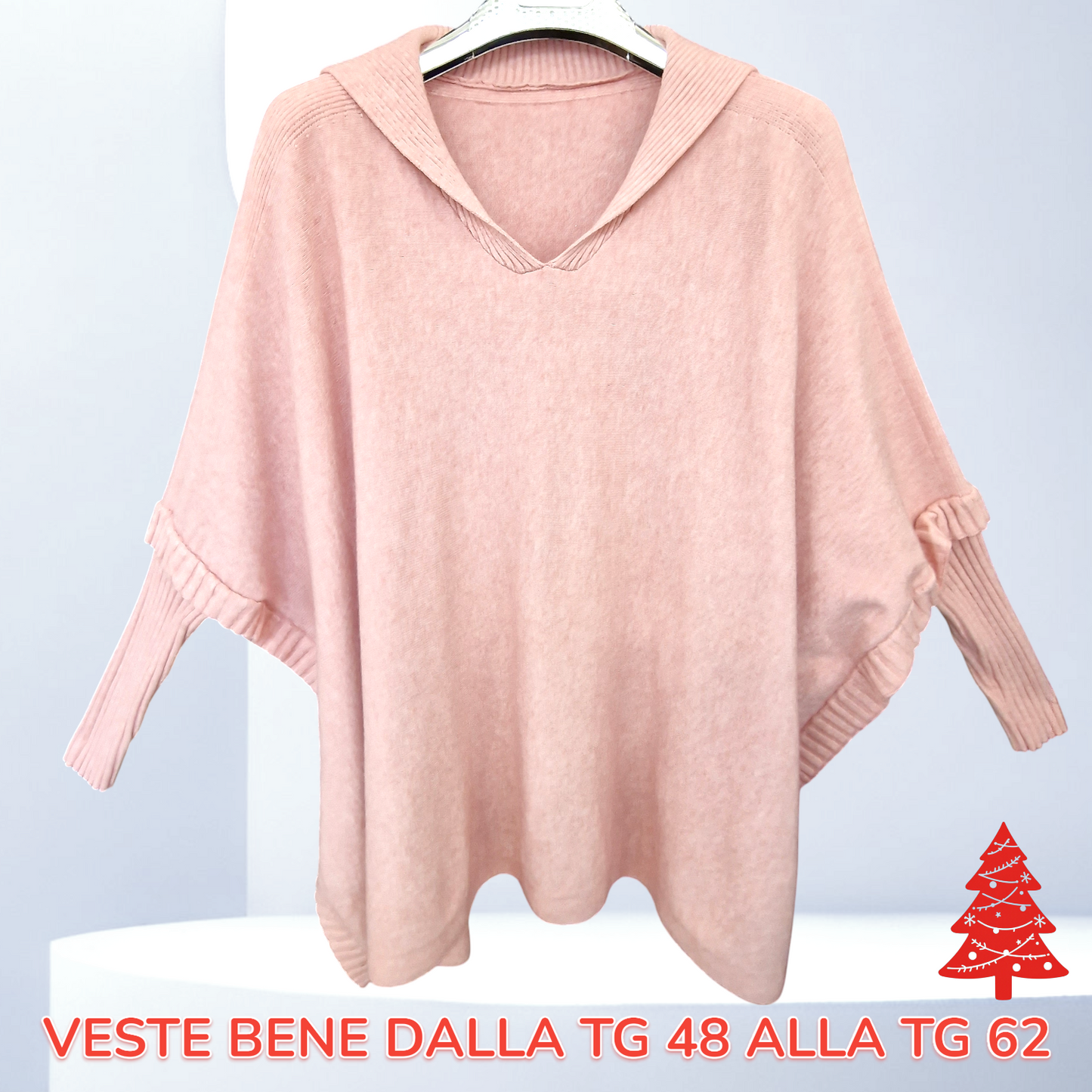 Maxi Maglia con Collo a Polo Sidney