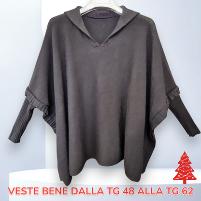 Maxi Maglia con Collo a Polo Saude