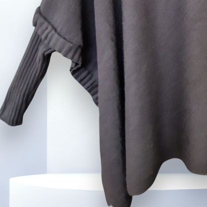 Maxi Maglia con Collo a Polo Saude