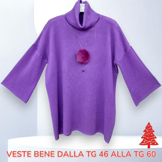 Maxi Maglia Manica a Campana Danda