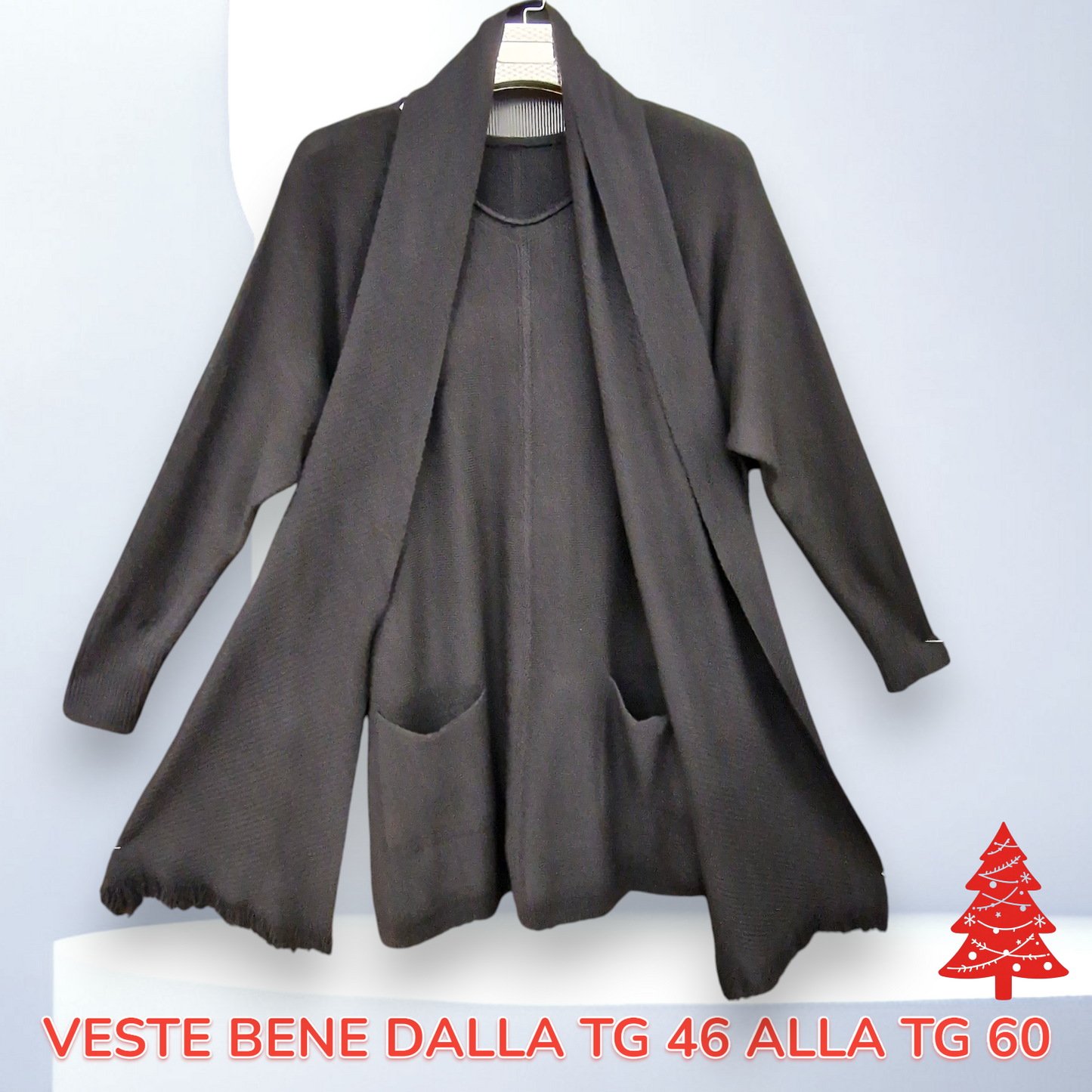 Maxi Maglia con Sciarpa Lucy