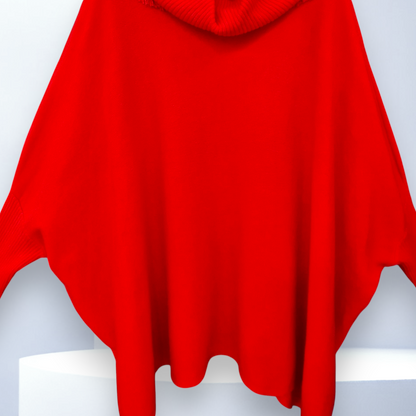 Maxi Maglia Collo Anello Arisa