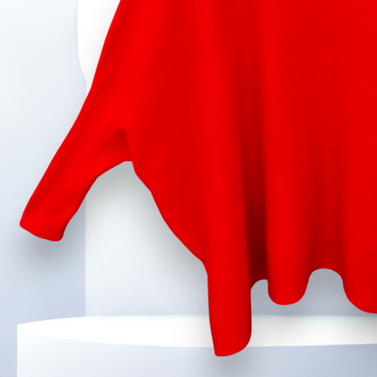 Maxi Maglia Collo Anello Arisa