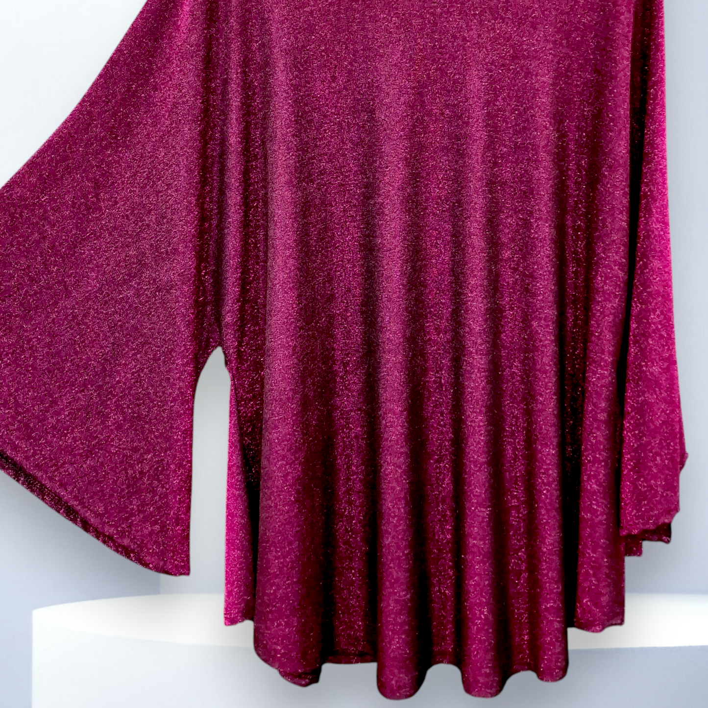 Maxi Maglia  Taglie Forti in Lurex Tola