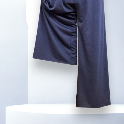 Pantalone Vita Alta Felpato Fabriano