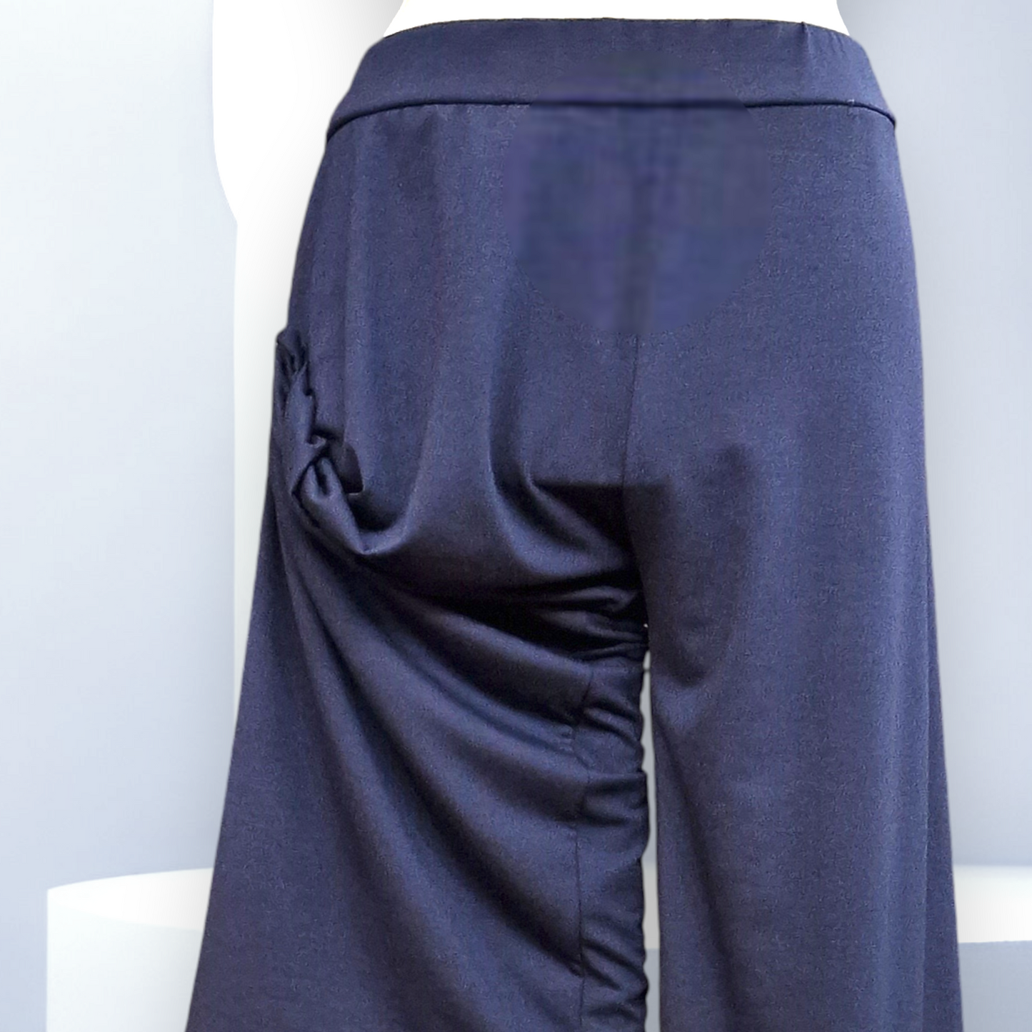 Pantalone Vita Alta Felpato Fabriano