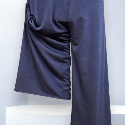 Pantalone Vita Alta Felpato Fabriano