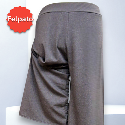Pantalone Vita Alta Felpato Camerino