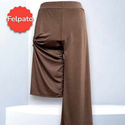 Pantalone Vita Alta Felpato Belforte