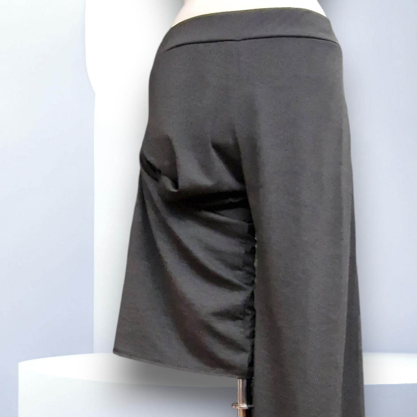 Pantalone Vita Alta Felpato Ascoli