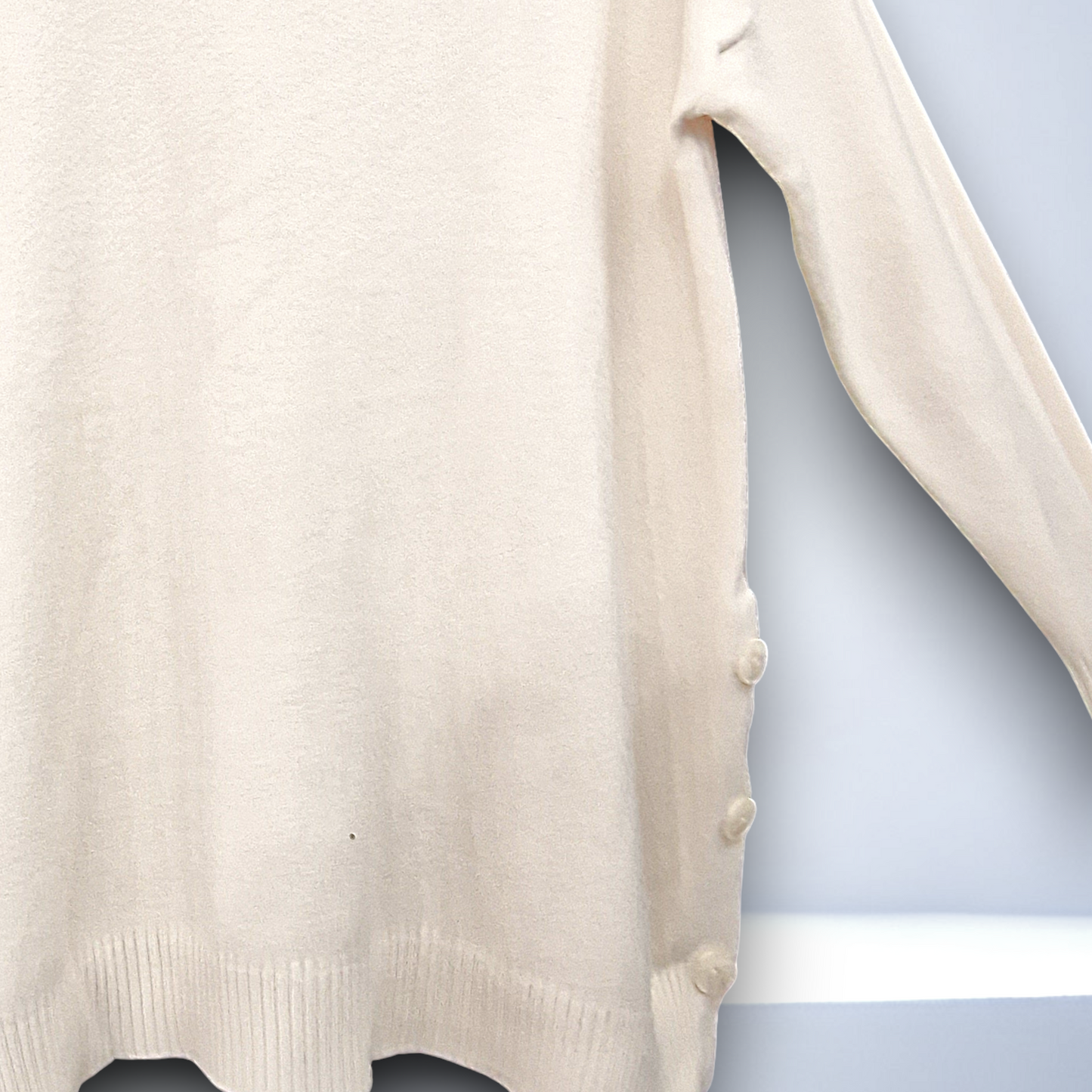 Maxi Maglia Con Bottoni Marica