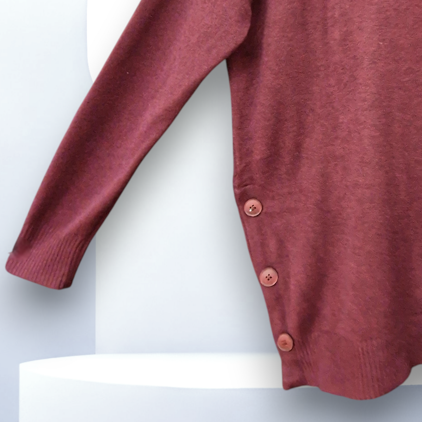 Maxi Maglia Con Bottoni Malena