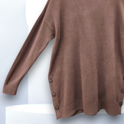 Maxi Maglia Con Bottoni Margot