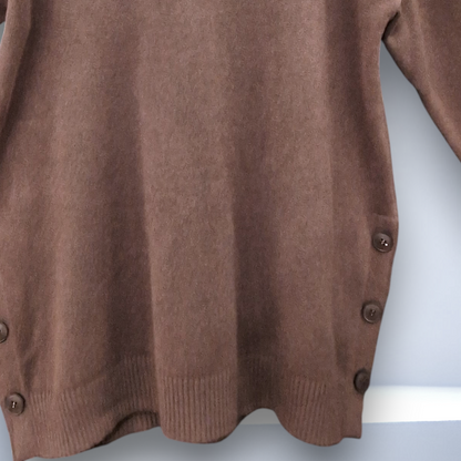 Maxi Maglia Con Bottoni Margot