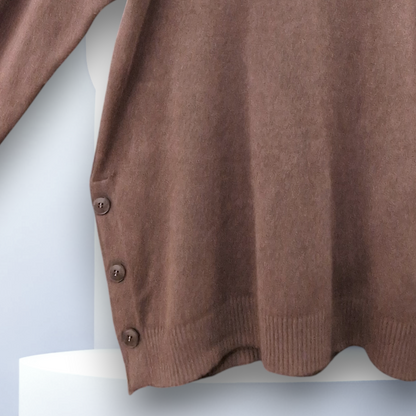 Maxi Maglia Con Bottoni Margot