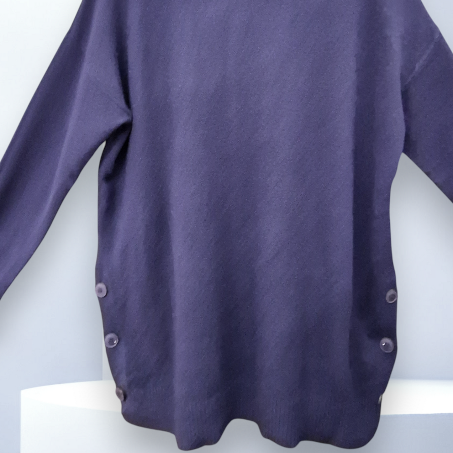 Maxi Maglia Con Bottoni Missy