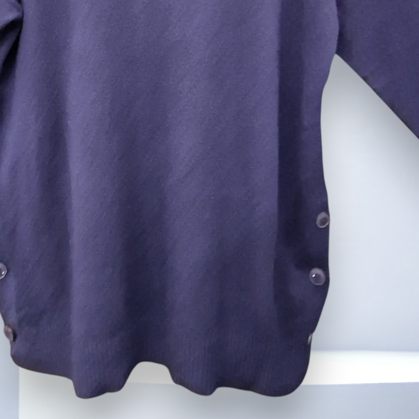 Maxi Maglia Con Bottoni Missy