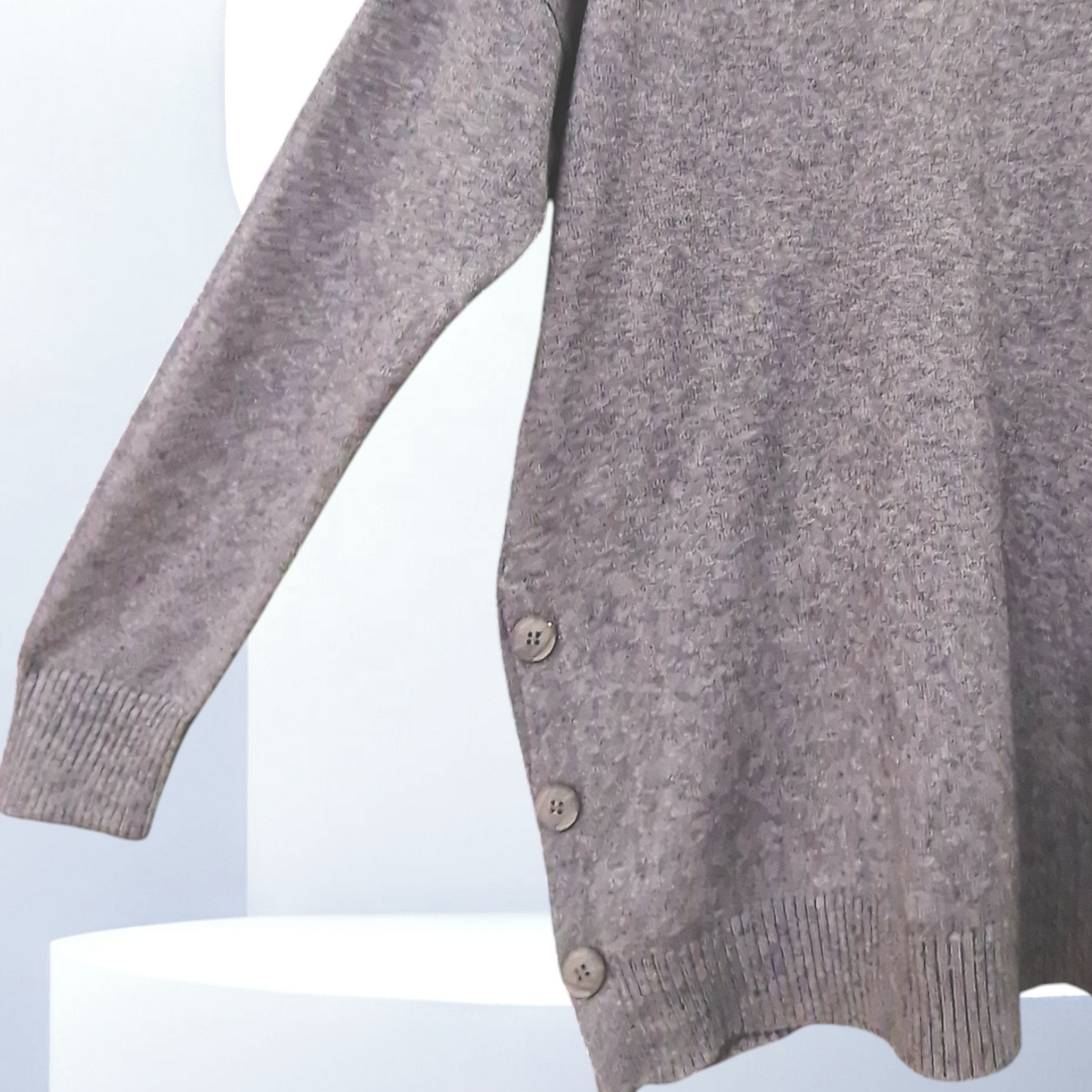 Maxi Maglia Con Bottoni Mavi