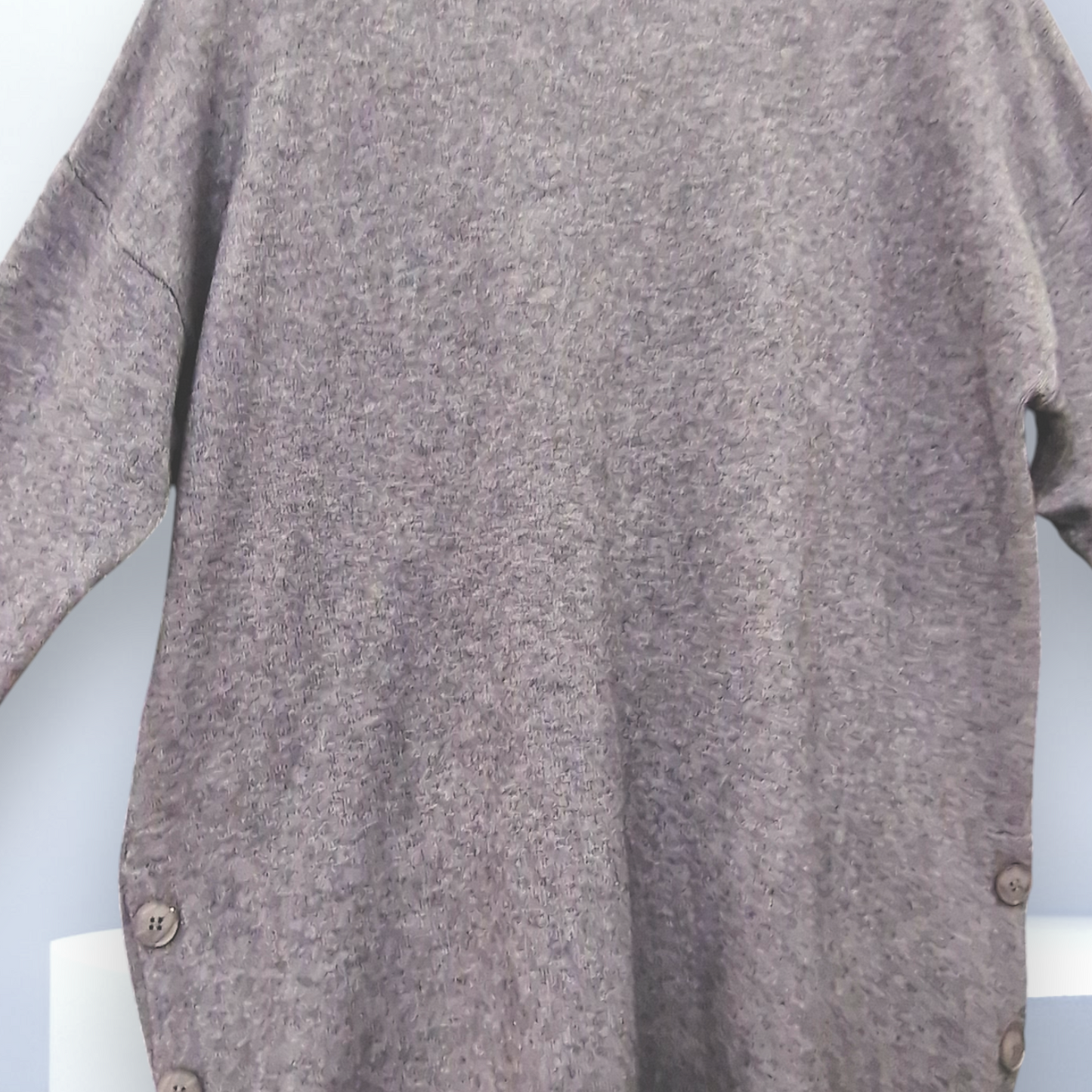 Maxi Maglia Con Bottoni Mavi