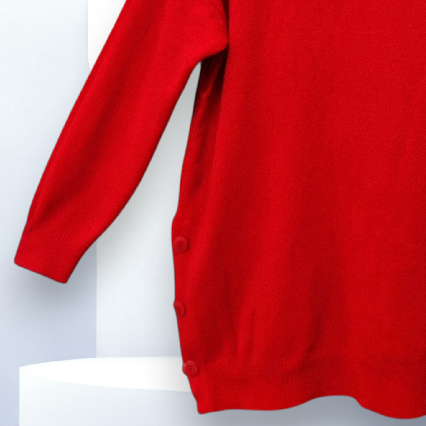 Maxi Maglia Con Bottoni Maddy