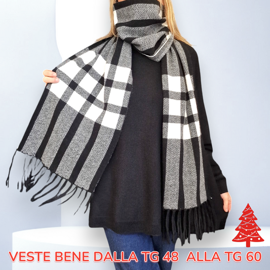 Maxi Maglia con Sciarpa Telese