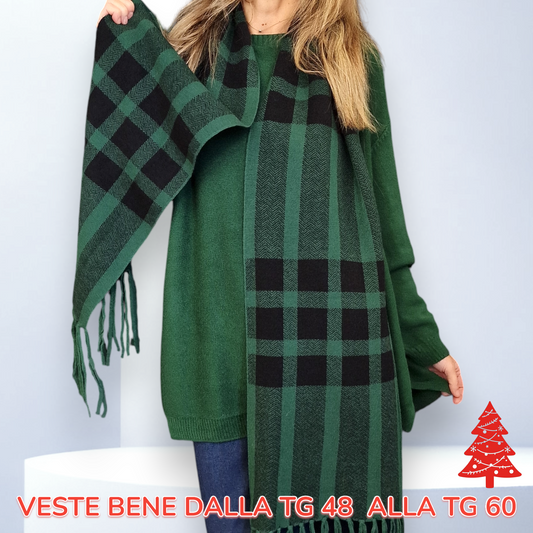 Maxi Maglia con Sciarpa Toledo