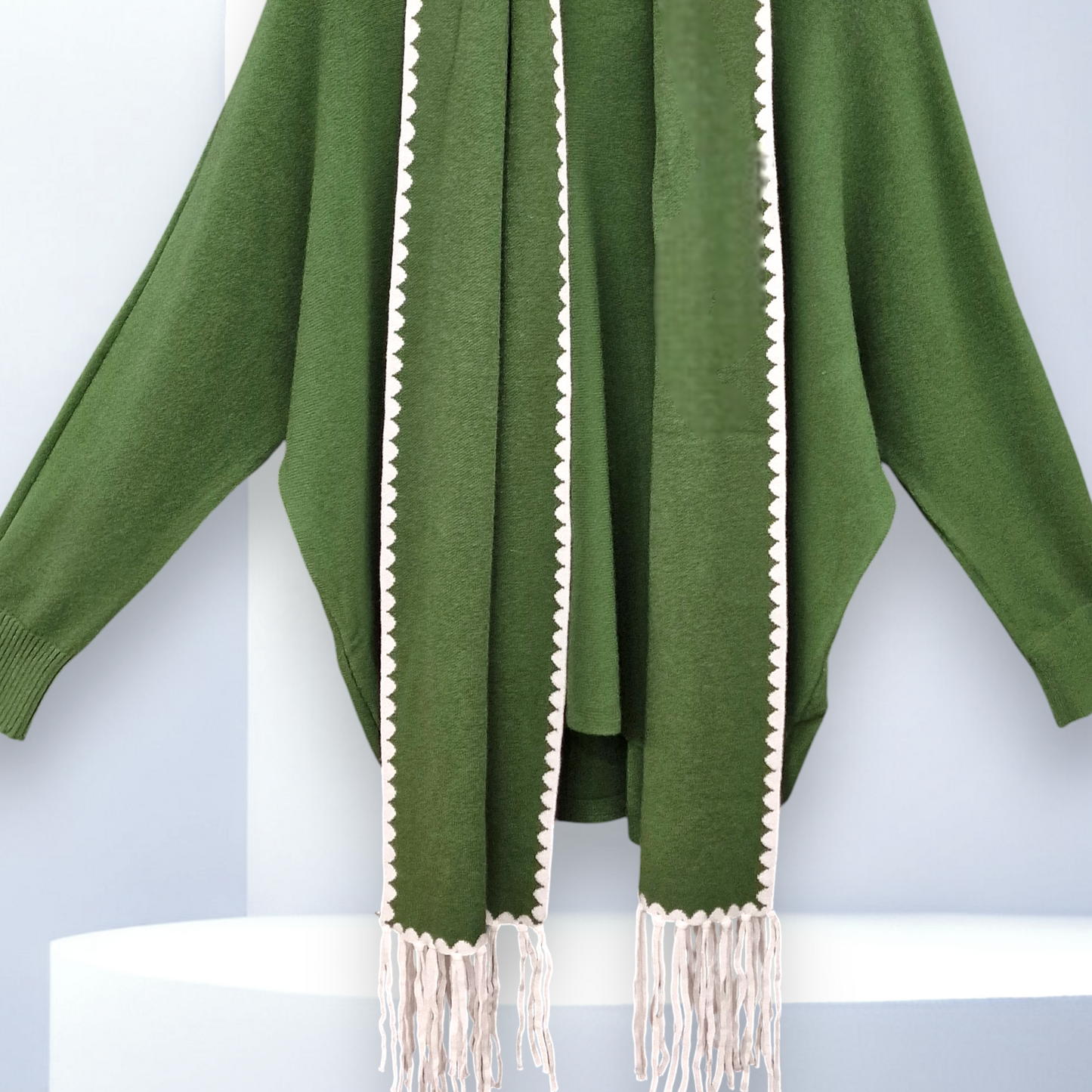 Maxi Maglia con Sciarpa Vania