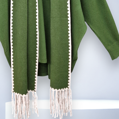 Maxi Maglia con Sciarpa Vania