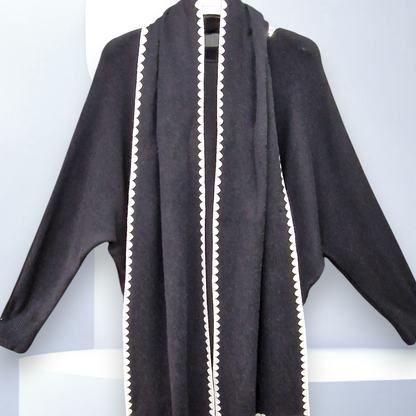 Maxi Maglia con Sciarpa Valda