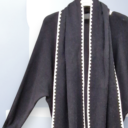 Maxi Maglia con Sciarpa Valda