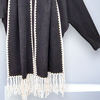 Maxi Maglia con Sciarpa Valda