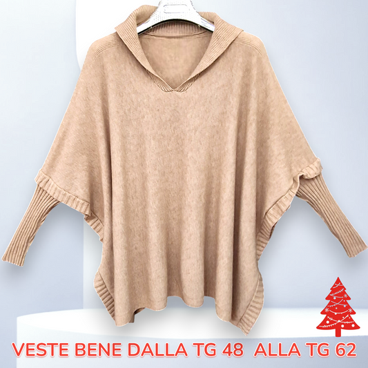 Maxi Maglia con Collo a Polo Singa