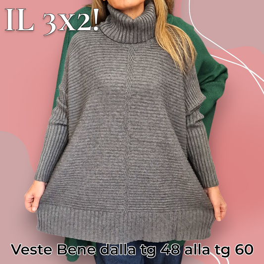 Maxi Maglia Sotto Giacca Daga