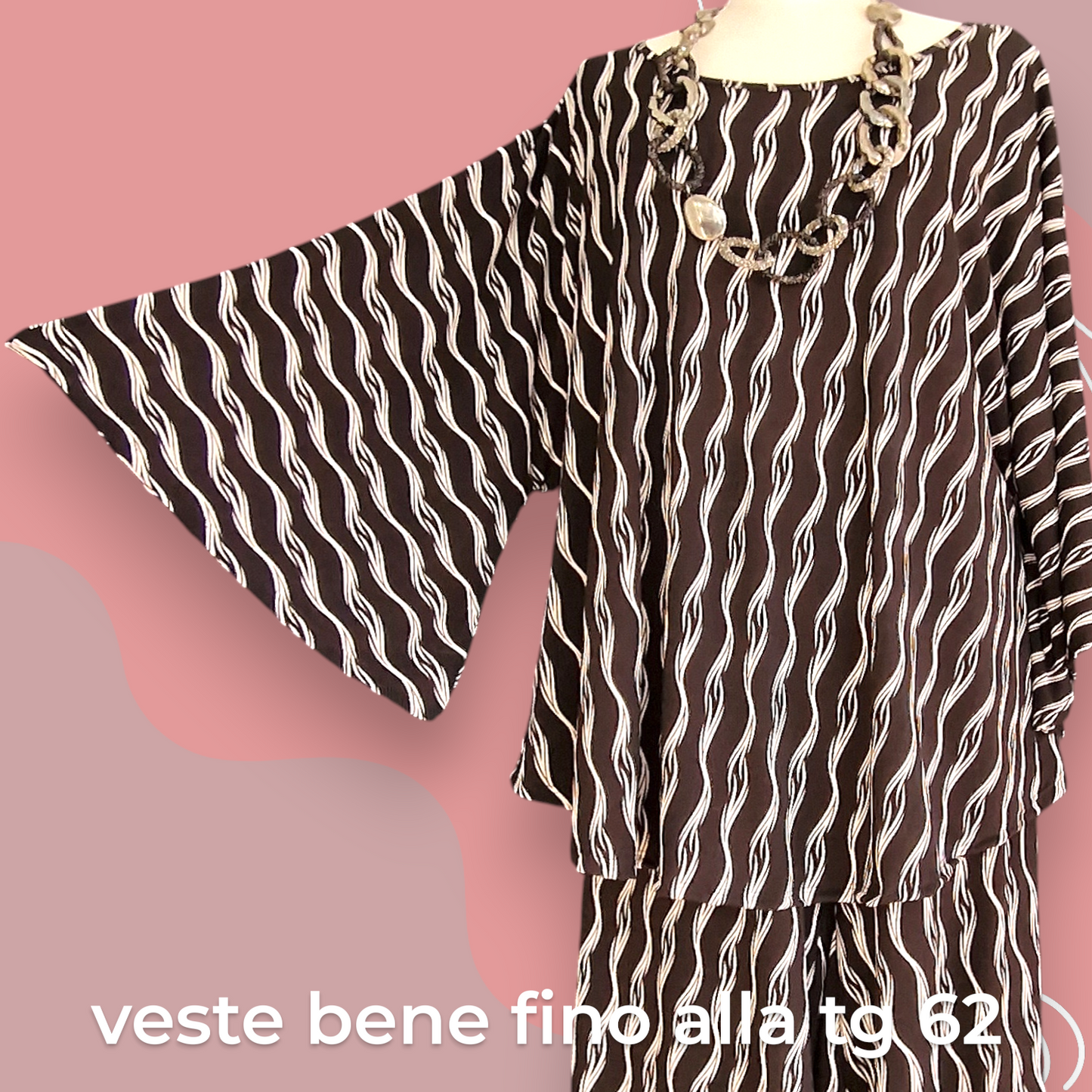 Maxi Maglia  Taglie Forti Elasticizzata Titti