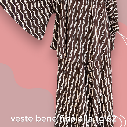 Completo  Taglie Forti Made in Italy Aurelia