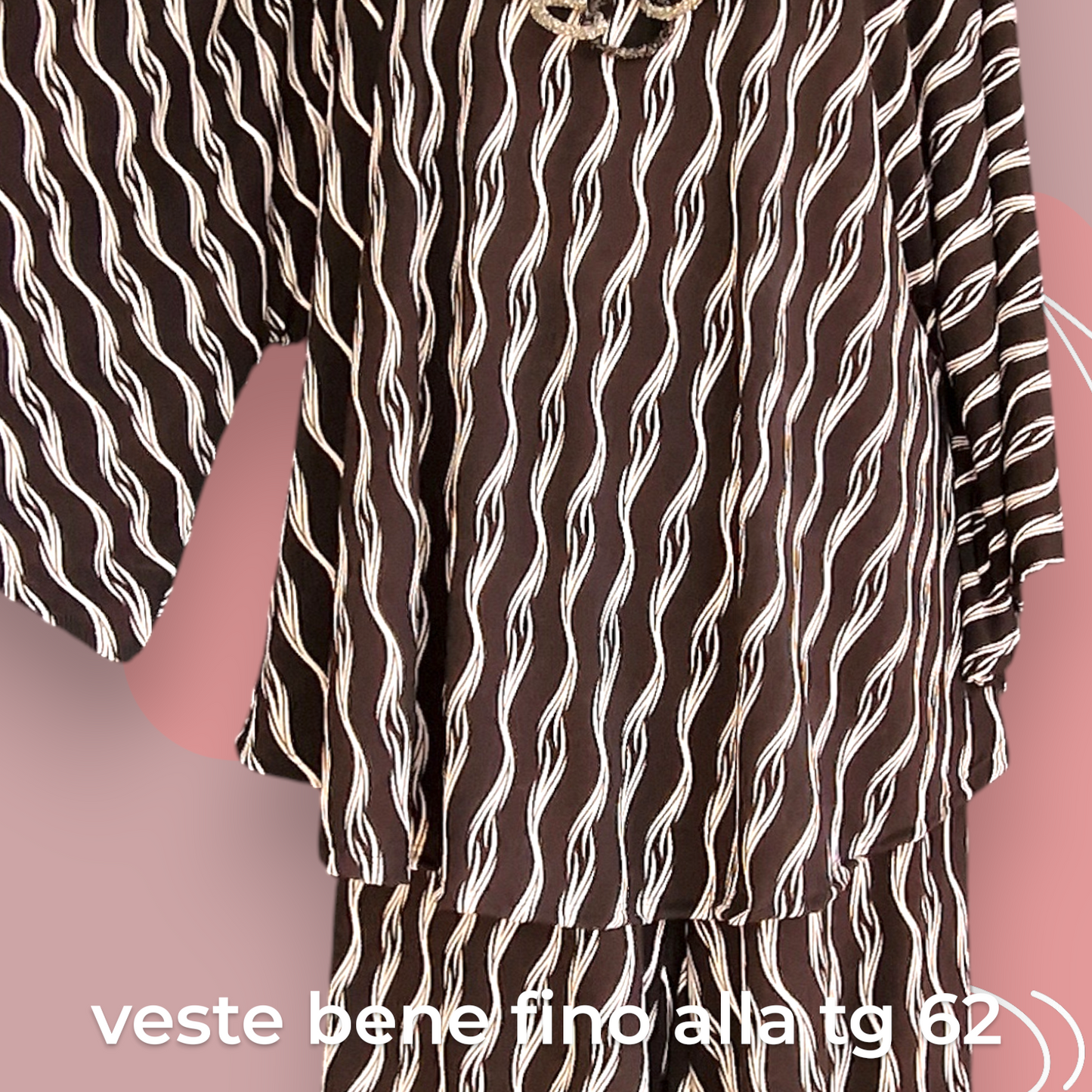 Completo  Taglie Forti Made in Italy Aurelia