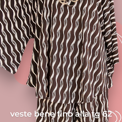 Completo  Taglie Forti Made in Italy Aurelia