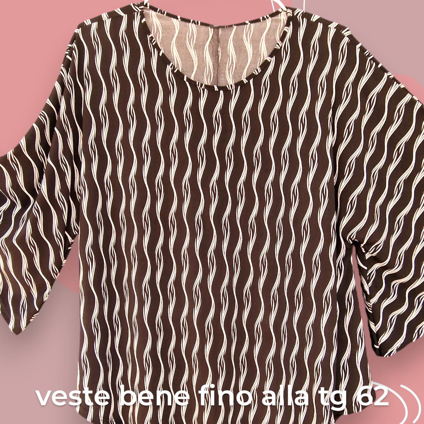 Maxi Maglia  Taglie Forti Elasticizzata Titti