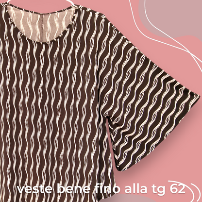 Maxi Maglia  Taglie Forti Elasticizzata Titti