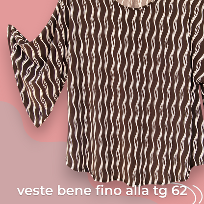 Maxi Maglia  Taglie Forti Elasticizzata Titti