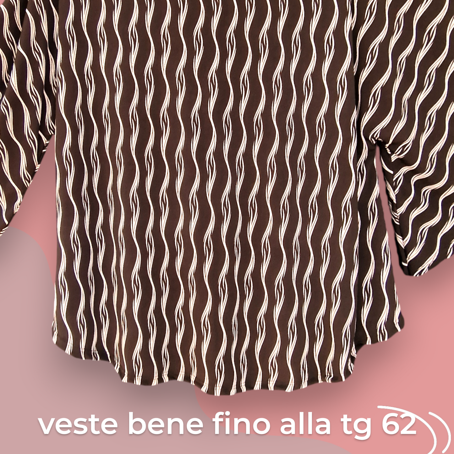 Maxi Maglia  Taglie Forti Elasticizzata Titti