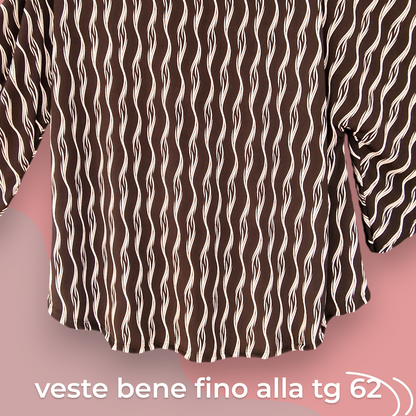 Maxi Maglia  Taglie Forti Elasticizzata Titti