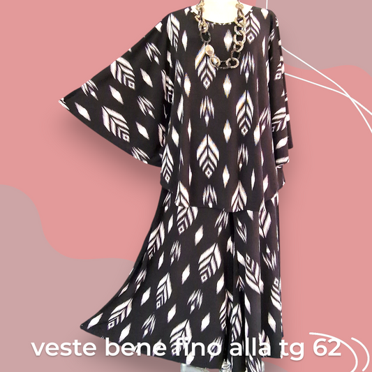 Completo  Taglie Forti Made in Italy Ambra